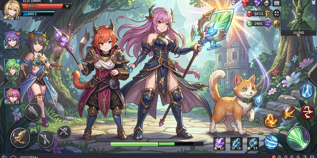 Mode multiplayer untuk bermain bersama teman-teman.