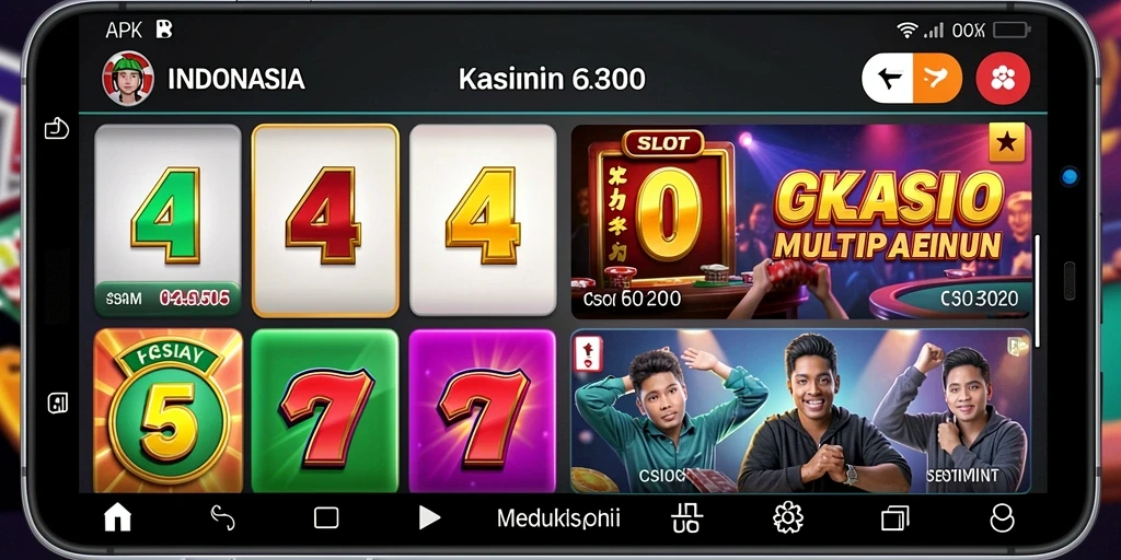 Screenshot menunjukkan leaderboard yang kompetitif.