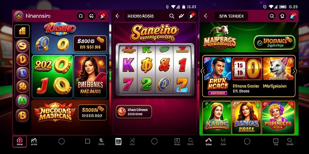 Screenshot dengan berbagai karakter unik yang bisa dipilih.