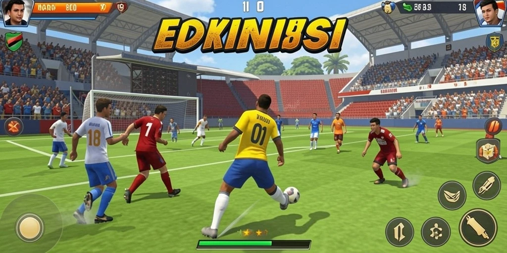 Desain karakter yang menarik dan unik.