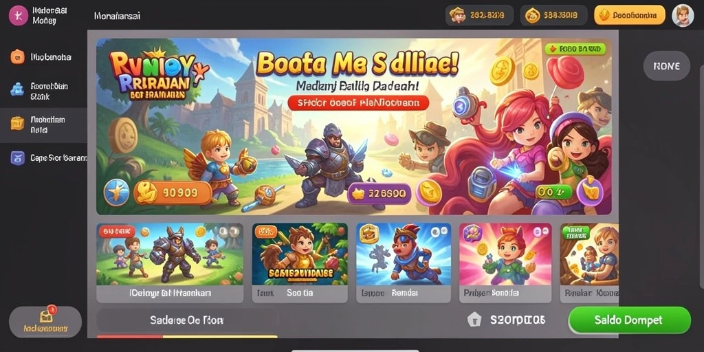 Kompetisi seru di mode multiplayer dengan teman-teman.