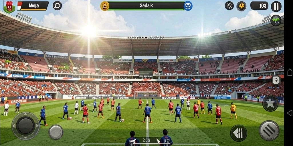 Misi seru menanti di setiap level.