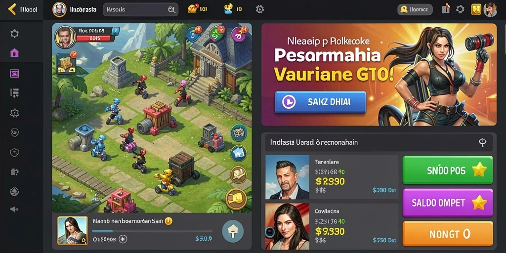 Ragam misi yang menantang dan bervariasi.