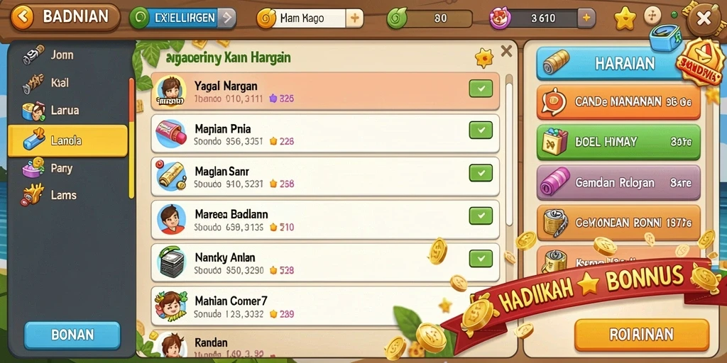 Fitur bonus yang menguntungkan untuk pemain.